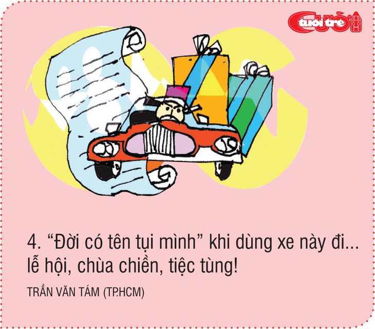 10 liên tưởng vui về xe biển xanh - Ảnh 4.