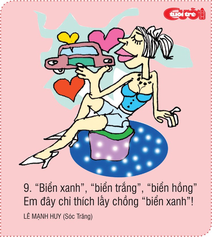 10 liên tưởng vui về xe biển xanh - Ảnh 9.