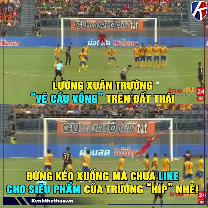 CĐV Thái Lan ca ngợi siêu phẩm của Xuân Trường - Ảnh 9.