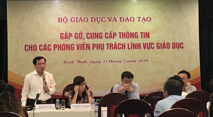 Thi THPT quốc gia 2019: Bốc thăm chọn cách phát đề, phân công giám thị - Ảnh 1.