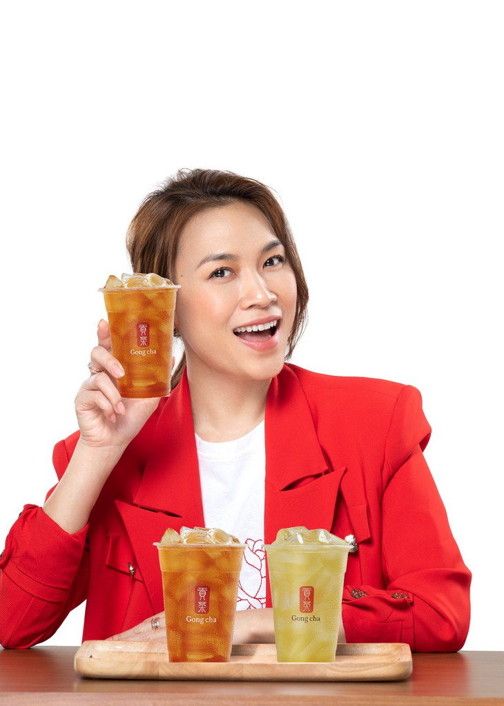 Mỹ Tâm bất ngờ thành đại sứ thương hiệu trà sữa Gong Cha - Ảnh 1. Mỹ Tâm bất ngờ thành đại sứ thương hiệu trà sữa Gong Cha - Ảnh 1.