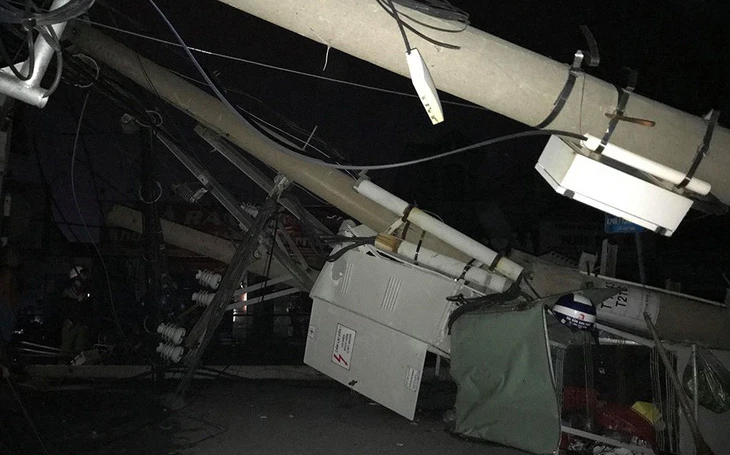 Xe container làm sập hệ thống cáp viễn thông ở Đồng Tháp - Ảnh 7.