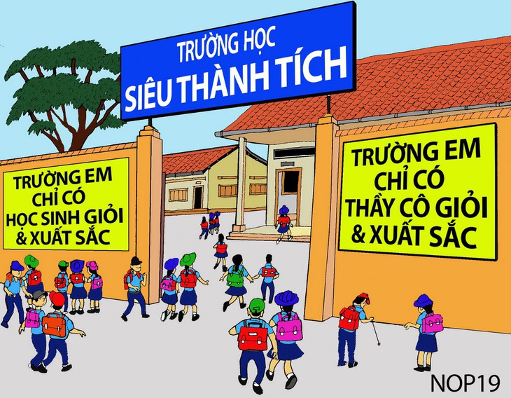 Học sinh toàn điểm 10, những điểm 10 ấy của ai? - Ảnh 1.