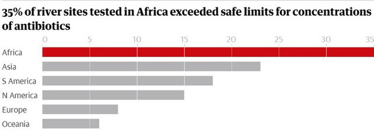 Các con sông đang nhiễm đầy kháng sinh - Ảnh 4.