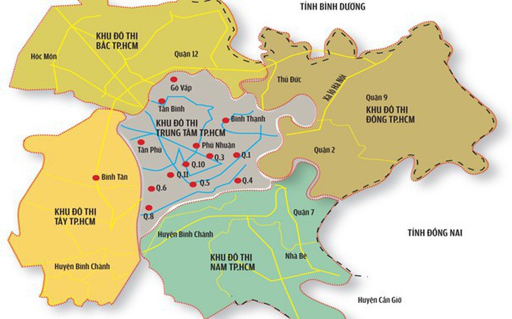 TP.HCM bắt đầu sáp nhập từ phường - xã nhỏ