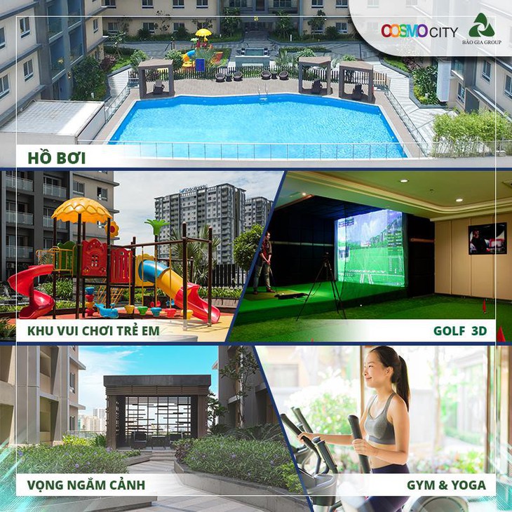 5 lợi thế của căn hộ Cosmo City ngay trung tâm Quận 7 - Ảnh 1.