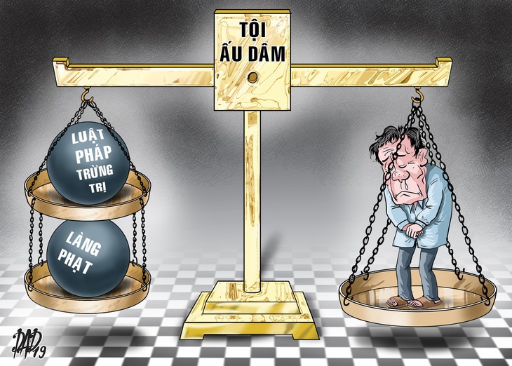Sờ ngực cháu họ, bị làng phạt 1 con heo, tòa phạt 3 tháng tù - Ảnh 1. Sờ ngực cháu họ, bị làng phạt 1 con heo, tòa phạt 3 tháng tù - Ảnh 1.