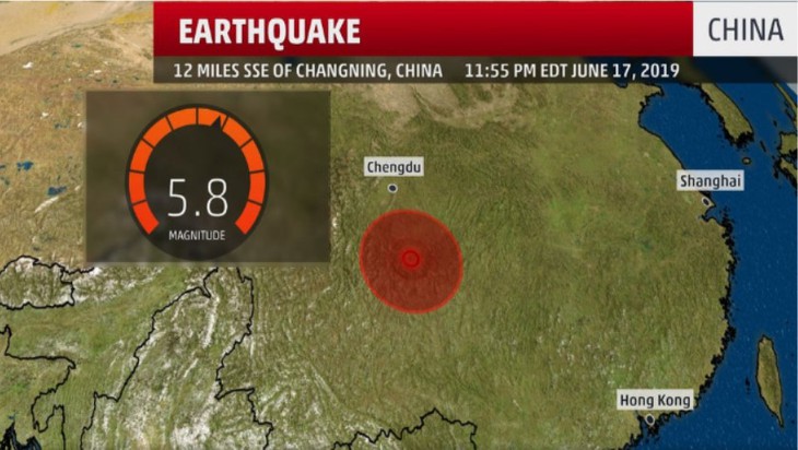 5 trận động đất liên tiếp làm rung chuyển Tứ Xuyên - Ảnh 2.