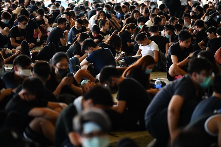Nhiều cơ quan chính quyền Hong Kong đóng cửa vì sợ biểu tình - Ảnh 2. Nhiều cơ quan chính quyền Hong Kong đóng cửa vì sợ biểu tình - Ảnh 2.