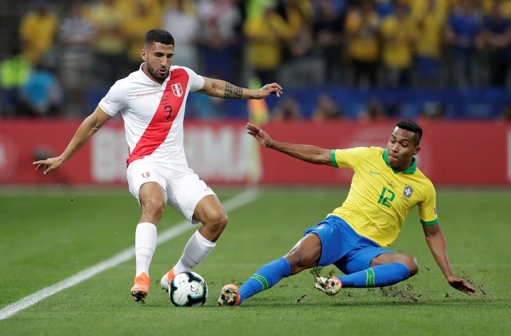 Đè bẹp Peru, Brazil vào tứ kết với ngôi đầu bảng A - Ảnh 3. Đè bẹp Peru, Brazil vào tứ kết với ngôi đầu bảng A - Ảnh 3.