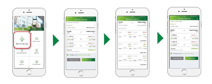 Săn vé máy bay dễ dàng qua ứng dụng ngân hàng - Ảnh 3.