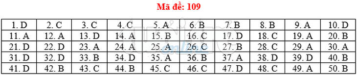 Bài giải gợi ý môn toán thi THPT quốc gia 2019 - đủ 24 mã đề - Ảnh 10.