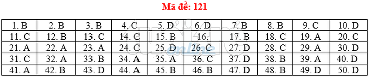 Bài giải gợi ý môn toán thi THPT quốc gia 2019 - đủ 24 mã đề - Ảnh 22.