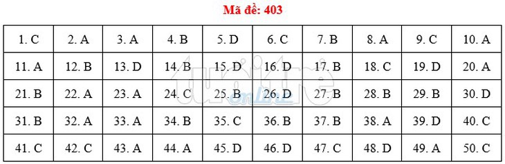 Bài giải gợi ý môn tiếng Anh THPT quốc gia 2019 - đủ 24 mã đề - Ảnh 4.