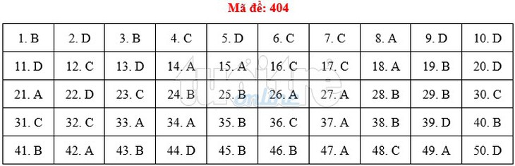 Bài giải gợi ý môn tiếng Anh THPT quốc gia 2019 - đủ 24 mã đề - Ảnh 5.