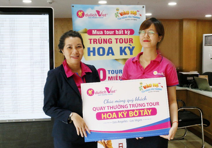 Vị khách may mắn trúng tour Hoa Kỳ tuần thứ 2 - Ảnh 1. Vị khách may mắn trúng tour Hoa Kỳ tuần thứ 2 - Ảnh 1.