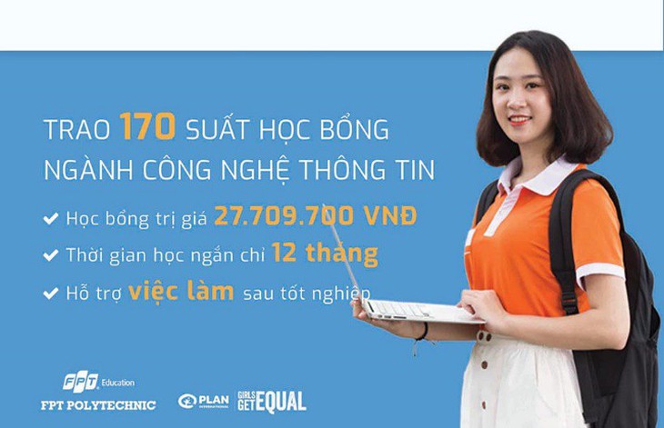 170 suất học cho thanh niên yêu thích công nghệ thông tin - Ảnh 1.