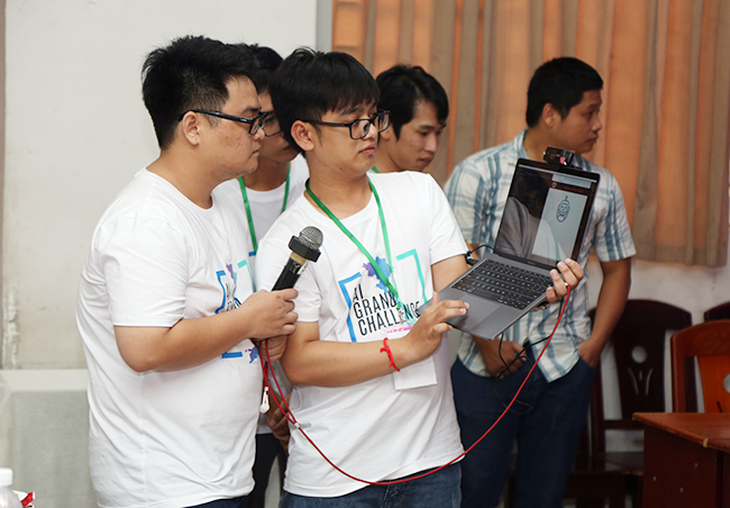 ĐH Duy Tân đoạt giải nhì tại Hackathon Vietnam AI Grand Challenge 2019 miền Trung - Ảnh 3. ĐH Duy Tân đoạt giải nhì tại Hackathon Vietnam AI Grand Challenge 2019 miền Trung - Ảnh 3.