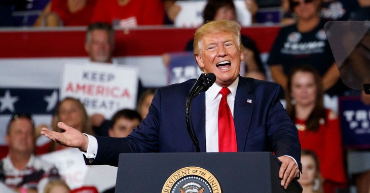 Nói về 4 nữ nghị sĩ da màu, ông Trump lại nhắc Nếu không thích, hãy để họ đi - Ảnh 1. Nói về 4 nữ nghị sĩ da màu, ông Trump lại nhắc Nếu không thích, hãy để họ đi - Ảnh 1.