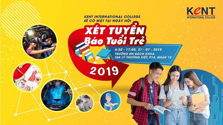 Kent xét tuyển chương trình đào tạo quốc tế - cam kết việc làm - Ảnh 1.