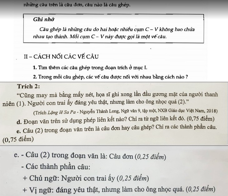 Tranh luận câu đơn câu ghép như Hư Trúc và Đoàn Dự trò chuyện thôi! - Ảnh 1. Tranh luận câu đơn câu ghép như Hư Trúc và Đoàn Dự trò chuyện thôi! - Ảnh 1.