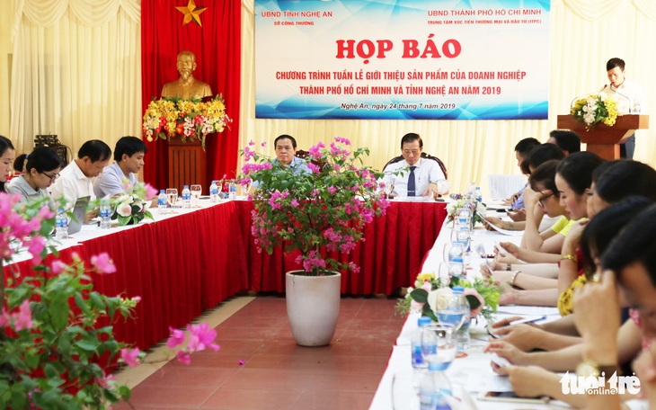 200 gian hàng giới thiệu sản phẩm doanh nghiệp TP.HCM tại Nghệ An - Ảnh 1. 200 gian hàng giới thiệu sản phẩm doanh nghiệp TP.HCM tại Nghệ An - Ảnh 1.