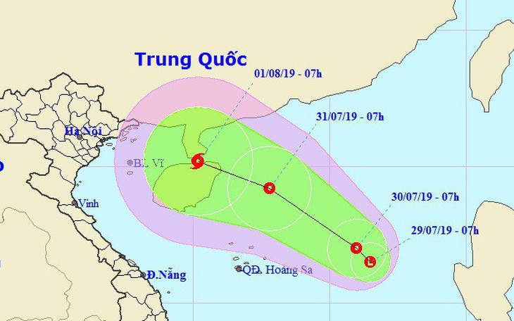 Biển Đông xuất hiện vùng áp thấp, khả năng mạnh thành bão