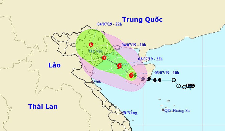 Bão số 2 khả năng mạnh lên, Bạch Long Vĩ đang gió mạnh cấp 7 - Ảnh 1.