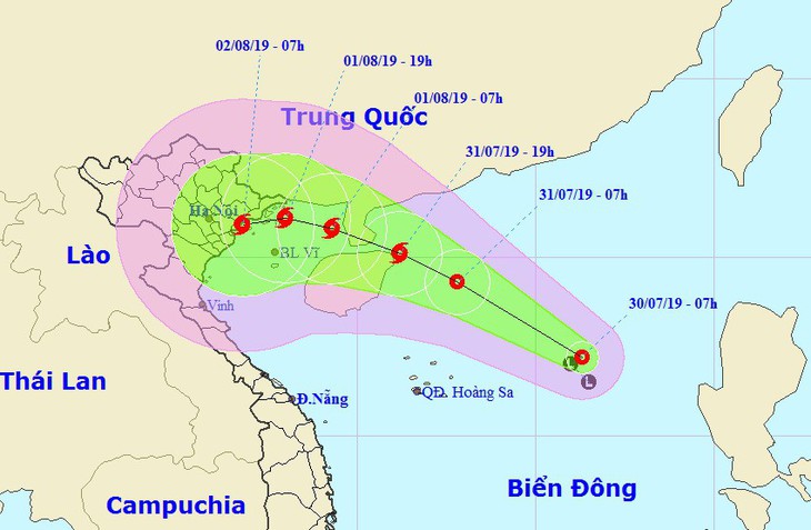 Áp thấp nhiệt đới có thể mạnh thành bão, gió giật cấp 11