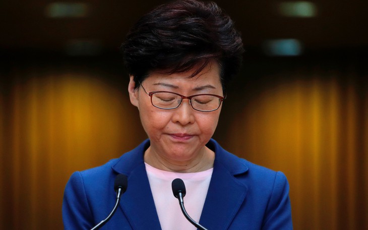 Lãnh đạo Hong Kong Carrie Lam thông báo dự luật dẫn độ 