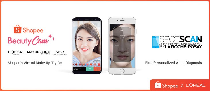 L’oréal và Shopee ra mắt ứng dụng làm đẹp tại Đông Nam Á - Ảnh 1.