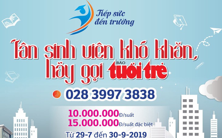 Mời ứng viên nhận học bổng Tiếp sức đến trường 2019 nộp hồ sơ trực tuyến tại đây