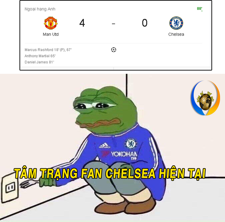 CĐV MU nổ vang trời sau chiến thắng trước Chelsea - Ảnh 9.