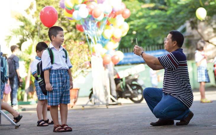 Mùa tựu trường của ba