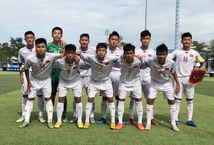 Thắng đậm U15 Myanmar, U15 Việt Nam chờ quyết đấu Timor Leste - Ảnh 1.