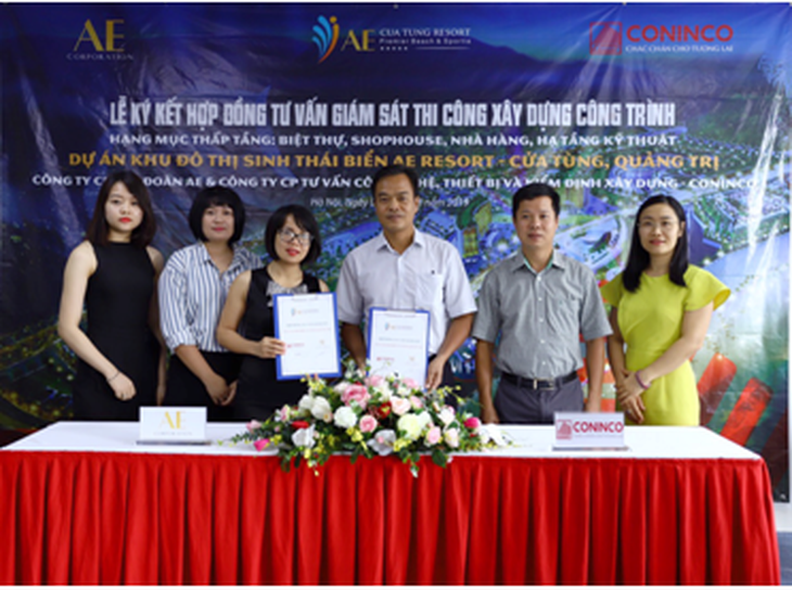 CONINCO tư vấn giám sát các hạng mục thấp tầng AE Cửa Tùng Resort - Ảnh 1. CONINCO tư vấn giám sát các hạng mục thấp tầng AE Cửa Tùng Resort - Ảnh 1.