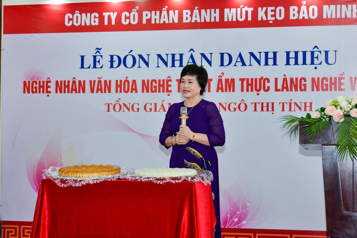 Tổng giám đốc công ty Bánh kẹo Bảo Minh nhận danh hiệu Nghệ nhân - Ảnh 3. Tổng giám đốc công ty Bánh kẹo Bảo Minh nhận danh hiệu Nghệ nhân - Ảnh 3.