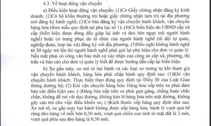 Hà Nội muốn người làm nghề xe ôm được cấp phép, biển hiệu - Ảnh 2.