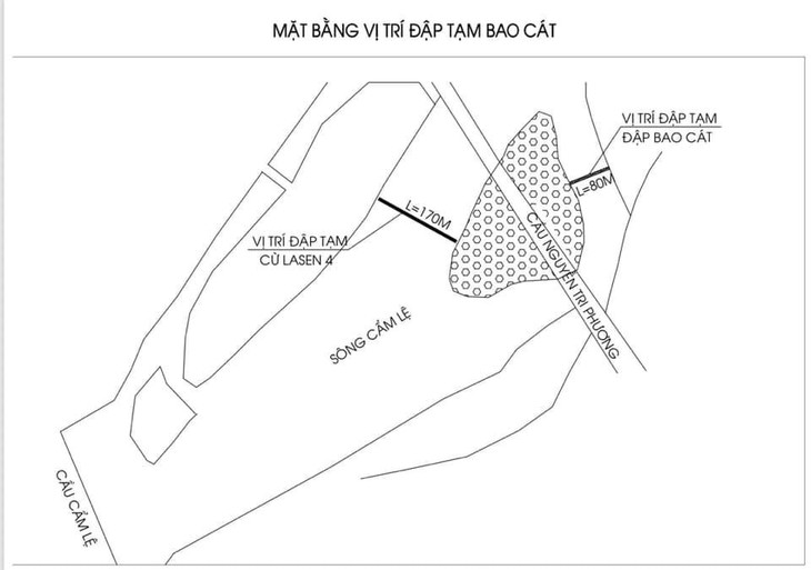 Bão mang mưa giải nguy, Đà Nẵng chưa vội đắp đập - Ảnh 2.