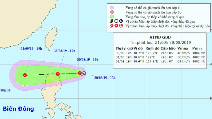 Bão mới tan, áp thấp nhiệt đới đang tiến vào Biển Đông - Ảnh 1.