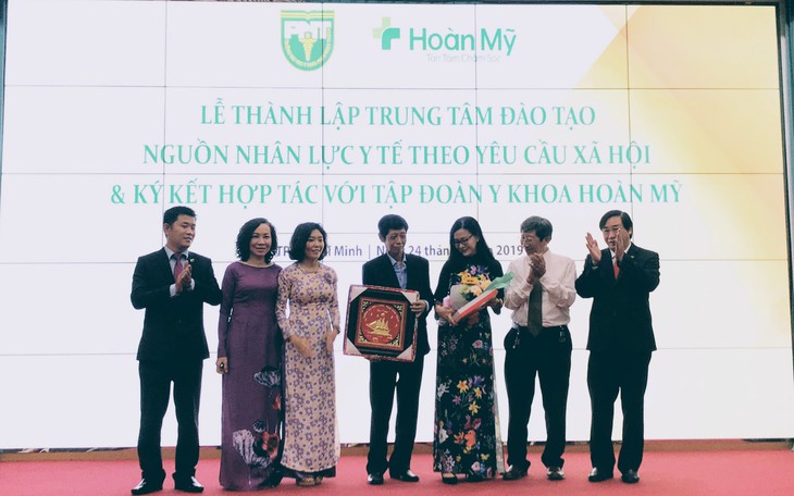 Hoàn Mỹ ký hợp tác với Đại học Y khoa Phạm Ngọc Thạch - Ảnh 2.