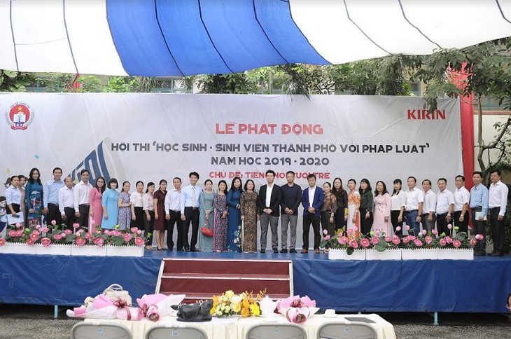 Hội thi Học sinh, sinh viên thành phố với pháp luật năm 2019 - Ảnh 3.