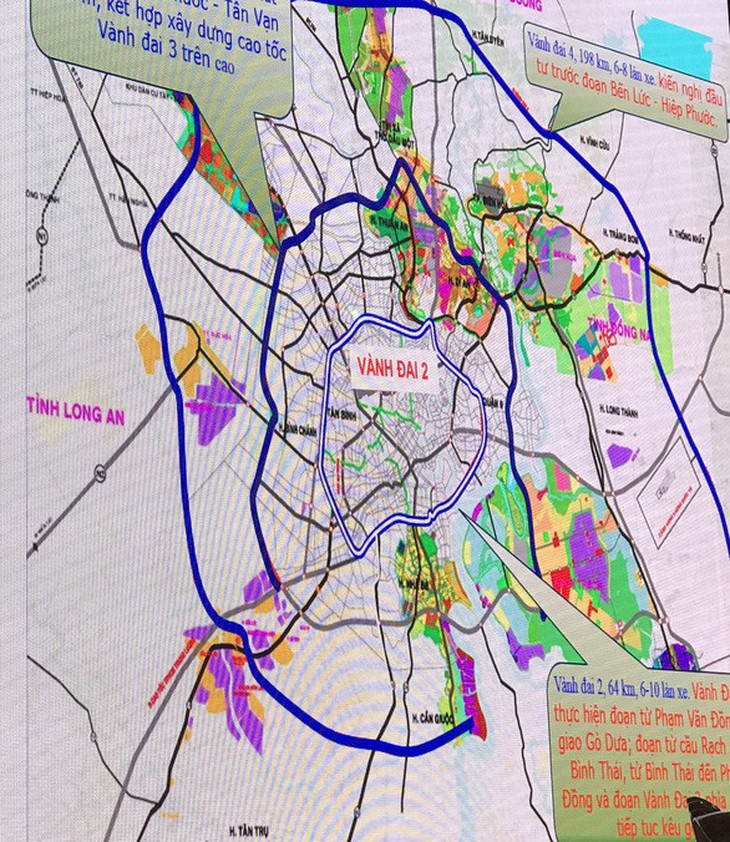 Đầu tư khép kín đường vành đai 2 bằng vốn ngân sách - Ảnh 1.