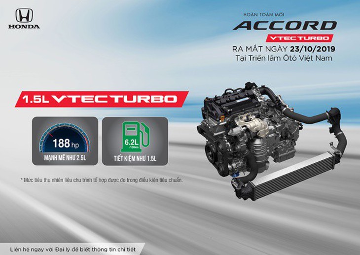 Honda Accord thế hệ thứ 10 ra mắt thị trường Việt Nam từ tháng 10-2019 - Ảnh 2.