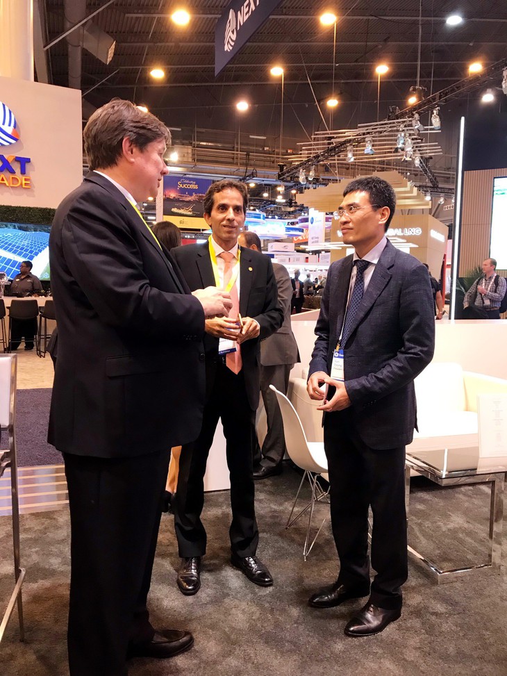 Tổng Giám đốc PV GAS Dương Mạnh Sơn tham dự Gastech 2019 - Ảnh 2. Tổng Giám đốc PV GAS Dương Mạnh Sơn tham dự Gastech 2019 - Ảnh 2.