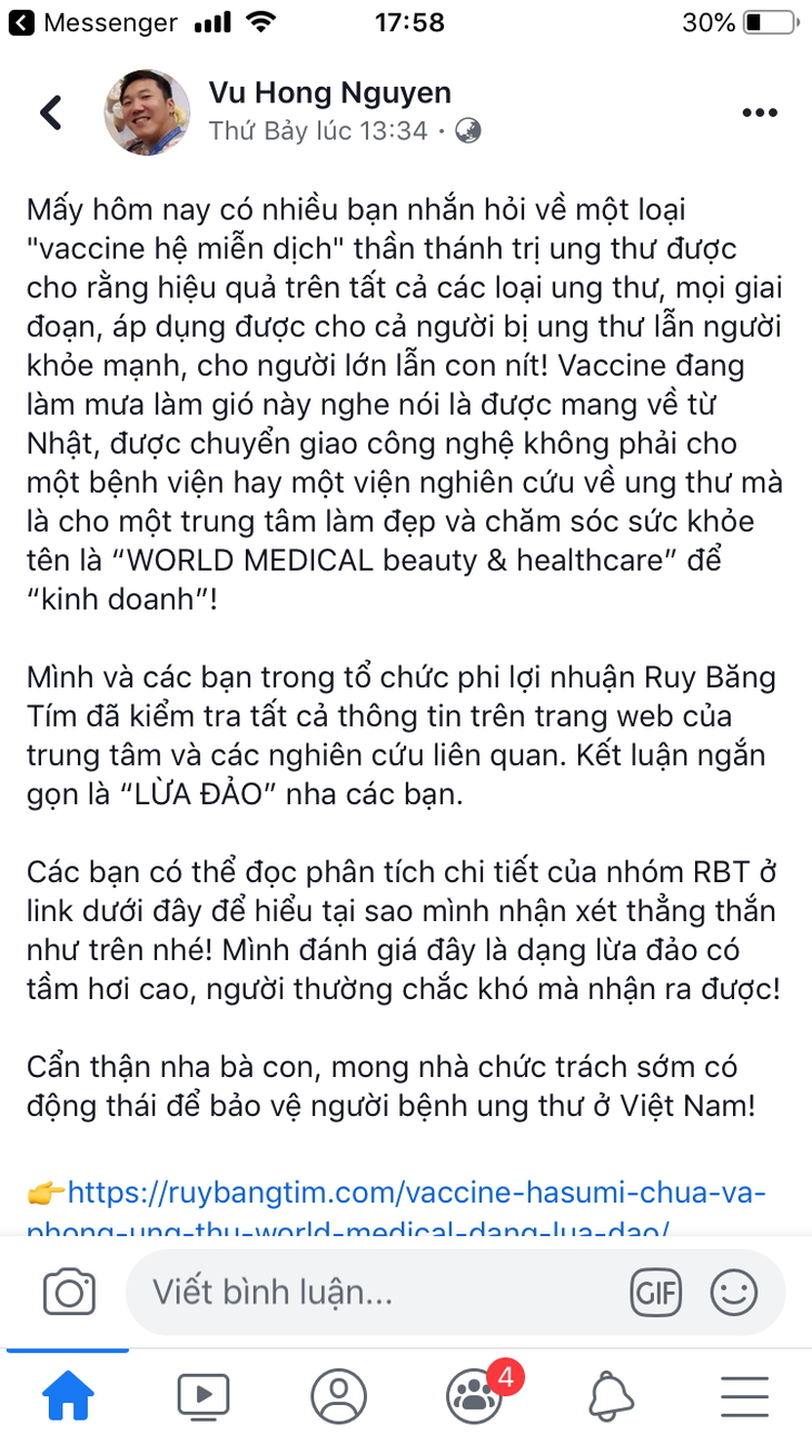 Văcxin trị ung thư của nữ doanh nhân nổi tiếng giới thiệu rầm rộ, tin được không? - Ảnh 2.