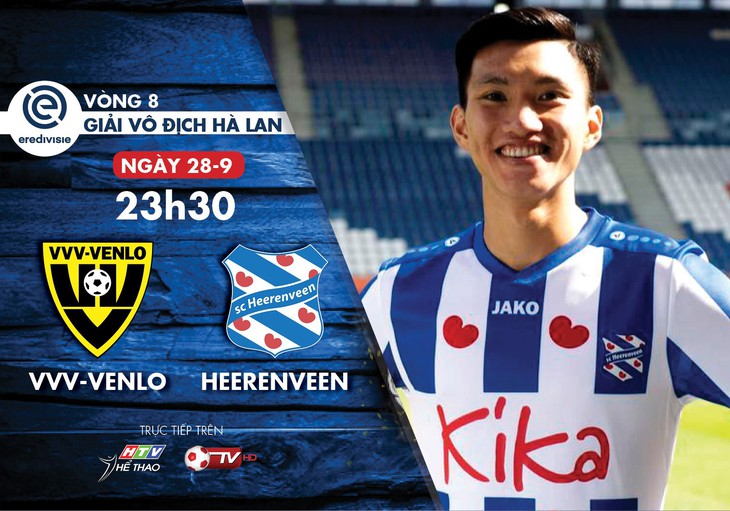 Lịch trực tiếp CLB Heerenveen: Chờ Văn Hậu ra mắt - Ảnh 1.