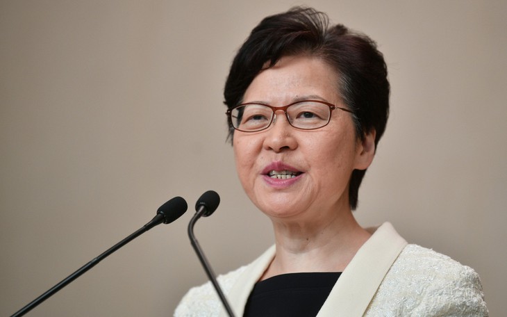 Lãnh đạo Hong Kong Carrie Lam: 