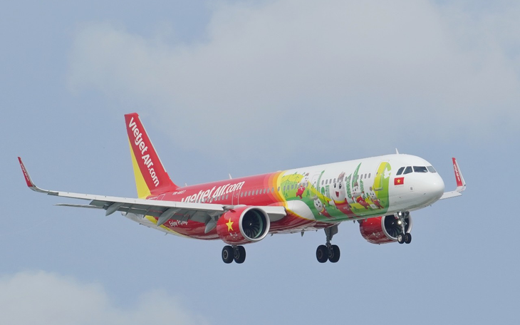 Doanh thu quốc tế của Vietjet 6.865 tỉ đồng, tăng 51%