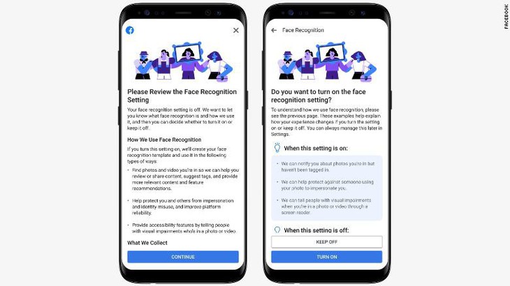 Facebook tắt tính năng tự động nhận diện gắn nhãn người dùng - Ảnh 1.